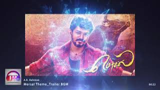 Mersal Theme Music  Trailer BGM  Thalapathy  Atlee  TSL [upl. by Tonina]