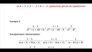 equazioni letterali intere con parametro al denominatore [upl. by Elson]