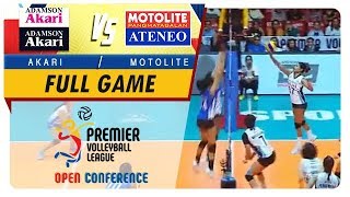 PVL OC 2018 AdamsonAkari vs AteneoMotolite  Full Game  2nd Set  October 14 2018 [upl. by Tooley]