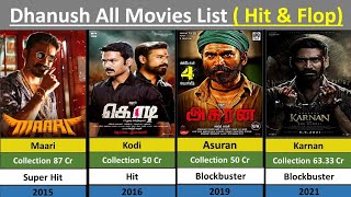 Dhanush All Movies List  Dhanush All Movies  Comparison [upl. by Anelah606]