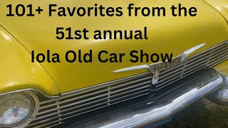 Show Cars at the 51st Iola Old Car Show 2023 [upl. by Atiniv]