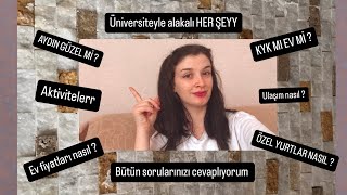 AYDIN ŞEHRİ NASIL ADNAN MENDERES ÜNİVERSİTESİ HAKKINDA HER ŞEY [upl. by Magavern]