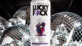 Luck F Energy Drink Bodacious Berry Taste Test amp Review [upl. by Nalepka]