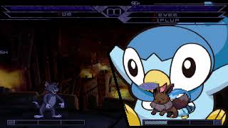 KOF MUGEN Tom Hannah Montana vs Tag Eevee amp Piplup Both by YochiThMaster333 [upl. by Rinum96]