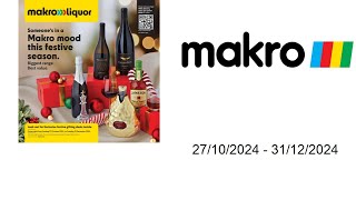 Makro specials ZA 27102024  31122024 [upl. by Einoj]