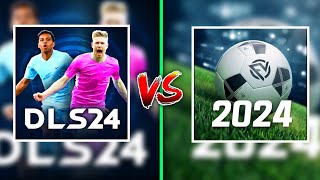 DLS 24 Vs FOOTBALL LEAGUE 24 COMPARISON GRAPHICS ANIMATION CELEBRATIONS [upl. by Nyer]