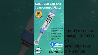 HM Digital  SAL1700 Salt and Temperature Meter [upl. by Freda]