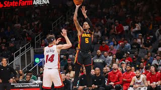 Hawks fall in double overtime to the Miami Heat  Ep57 [upl. by Young]