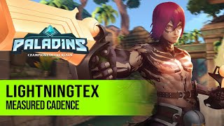 Lightningtex Caspian PALADINS PRO COMPETITIVE GAMEPLAY l MEASURED CADENCE [upl. by Timi]