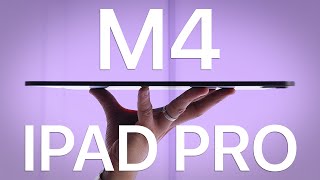 M4 iPad Pro Review Is Thinner Better Plus Apple Pencil Pro amp New Magic Keyboard [upl. by Tisman421]