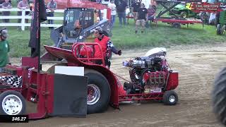 Tractor Pulling 2023  Pro Pulling League Mini Rod Tractors  Jerseyville IL [upl. by Hanna885]