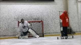 John McLean Goalcrease Training Nov 2015 [upl. by Sucramat]