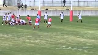 2013ラグビー大学選手権 京都産業大学 vs 早稲田大学 [upl. by Cristen27]