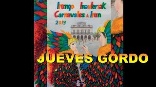 Bidasoako Erraldoiak Carnaval Jueves Gordo 28022019 [upl. by Soll]