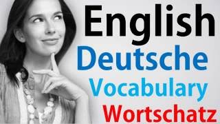 Video17 DeutschEnglisch Wortschatz Übersetzung German English Korrigieren Unterrichten Vokabeln [upl. by Panchito]