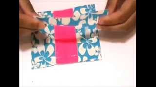 DIY Duct tape card holder [upl. by Rossner]