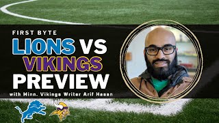 First Byte Detroit Lions vs Minnesota Vikings Week 16 Preview [upl. by Albertine]