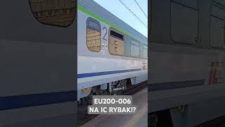 EU200006 Na IC Rybak eu 200 006 słupsk pkp polska intercity [upl. by Caty]