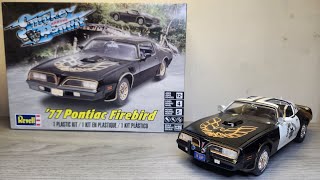 Revell 1977 Pontiac Firebird Smokey version 125 scale  final reveal Thanks Jared B [upl. by Pontus]