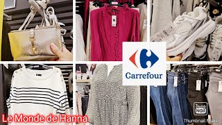 CARREFOUR FRANCE 0309 NOUVELLE COLLECTION FEMME 🚺 [upl. by Camfort]