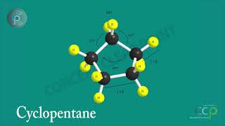 3d model of cyclopentane [upl. by Hut]