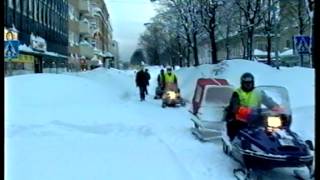 Århundradets snöstorm  Minnen amp bilder från dagarna som skakade Gävle 1998 [upl. by Brentt]