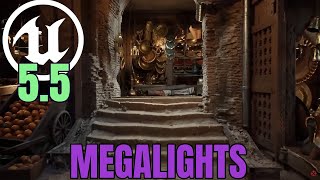 UNREAL ENGINE 55 BRINGS PHOTOREALISM WTH MEGALIGHTS [upl. by Tris]