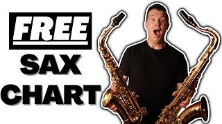 Every Alto Sax Fingering FREE Chart [upl. by Siednarb]