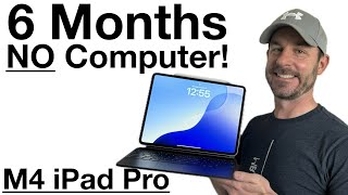 2024 M4 iPad Pro 6 month review [upl. by Adnolaj]