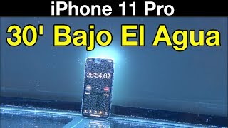 iPhone 11 PRO ¿ Resistente al Agua [upl. by Abehshtab748]