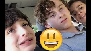 IT Movie Cast😊😊😊  Finn Jack Wyatt and Jaeden CUTE AND FUNNY MOMENTS 2017 [upl. by Elleraj]