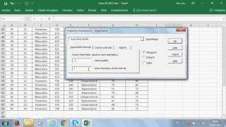 Presentación de datos Tablas y gráficos usando MegaStat [upl. by Ibur]