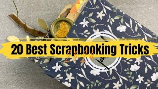 The 20 Best Scrapbooking Tips and Tricks to Try in 2024 [upl. by Cyrus]