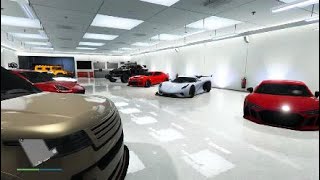 My GTA 5  Exceptionalist Way Garage Tour 2024 [upl. by Evey]