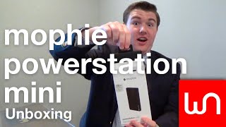 mophie powerstation mini Unboxing [upl. by Inobe]