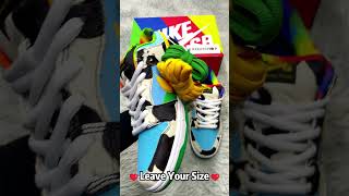 2024 Christmas Gift Real VS Fake Nike SB Dunk Low x Ben amp Jerry’s ‘Chunky Dunky’ Sneakers unboxing [upl. by Airym]