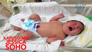 Kapuso Mo Jessica Soho BABY SA BUTUAN ISINILANG NA MAY TIMBANG NA MAHIGIT 11 POUNDS [upl. by Dibrin]