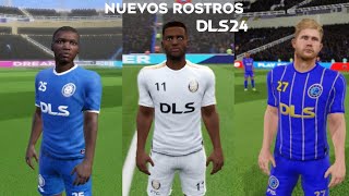 ✅ Nuevos rostros de jugadores en DLS 24 ⚽ 🆕 [upl. by Teri566]