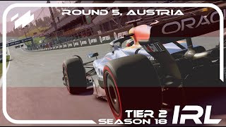 Invictus Racing League F1 23Tier 2Round 5  Austria [upl. by Fafa368]