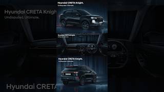 Hyundai Creta Knight Edition  All Black Interior  Black Alloys  Hyundai Creta 2024 Dark Variant [upl. by Nobie]