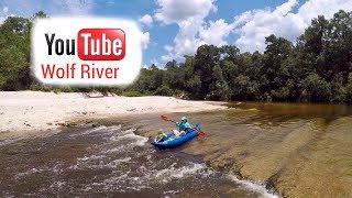 Kayaking Wolf River in Pass Christian Mississippi [upl. by Icam]