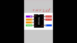 tny268 circuit diagram tny 268 pinout tny 268 working [upl. by Sueaddaht]