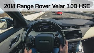 2018 Range Rover Velar 30D HSE  The prettiest Range Rover  POV Review [upl. by Annotahs141]