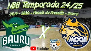 Ao Vivo  Bauru Basket x Mogi  NBB Temporada 2425 [upl. by Steven]