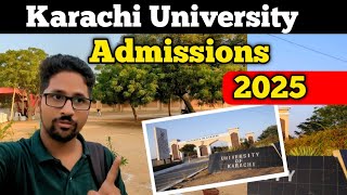 2025 Karachi University admissions full Details  admissions 2025 Karachi University Information [upl. by Aubrey652]