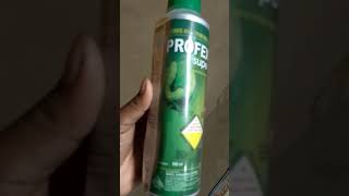 Nagarjuna profex super insecticide profenofos cypermethrin nacl shorts [upl. by Warfourd442]