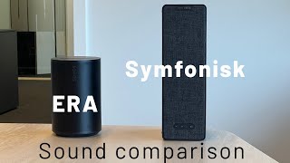 Sonos Era 100 vs Cheap IKEA SONOS Symfonisk  Sound comparison [upl. by Efrem]