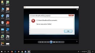 How to Fix Windows Media Player Error “Server Execution Failed” in Windows PC [upl. by Allemaj]