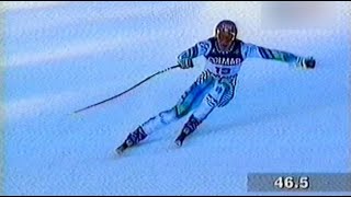 Hermann Maier wins downhill Bormio 1997 [upl. by Mcleroy]