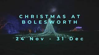 Step into Christmas at Bolesworth in 2023  24 November  31 December  Cheshire [upl. by Yrral639]